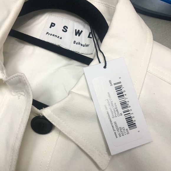 Paneled Cropped utility jacket - Picture 3 of 3